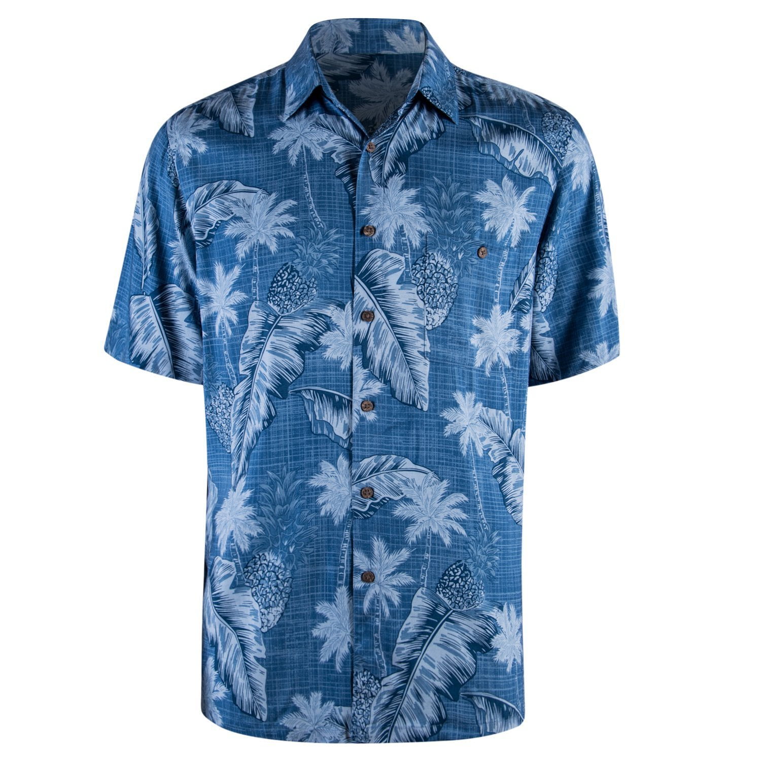 Campia Men's Rayon Print Shirt (Marine 17, M) - Walmart.com
