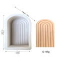 thumbnail image 1 of Silicone Mold,Arch Geometric Shape Aromatherapy Arch Candle Mould N Shaped Decoration Mold Breakthrough Technology, 1 of 1