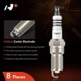 thumbnail image 4 of Bujías A-Premium compatibles con Cadillac, Chevrolet, Ford, 4 of 9