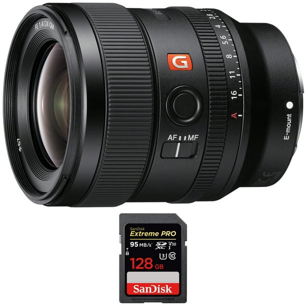Sony FE 24mm F1.4 GM Alpha Full-frame E-mount Wide Angle G Master
