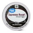 thumbnail image 3 of Great Value Espresso, Dark Roast Coffee Pods, 12 Count, 3 of 9