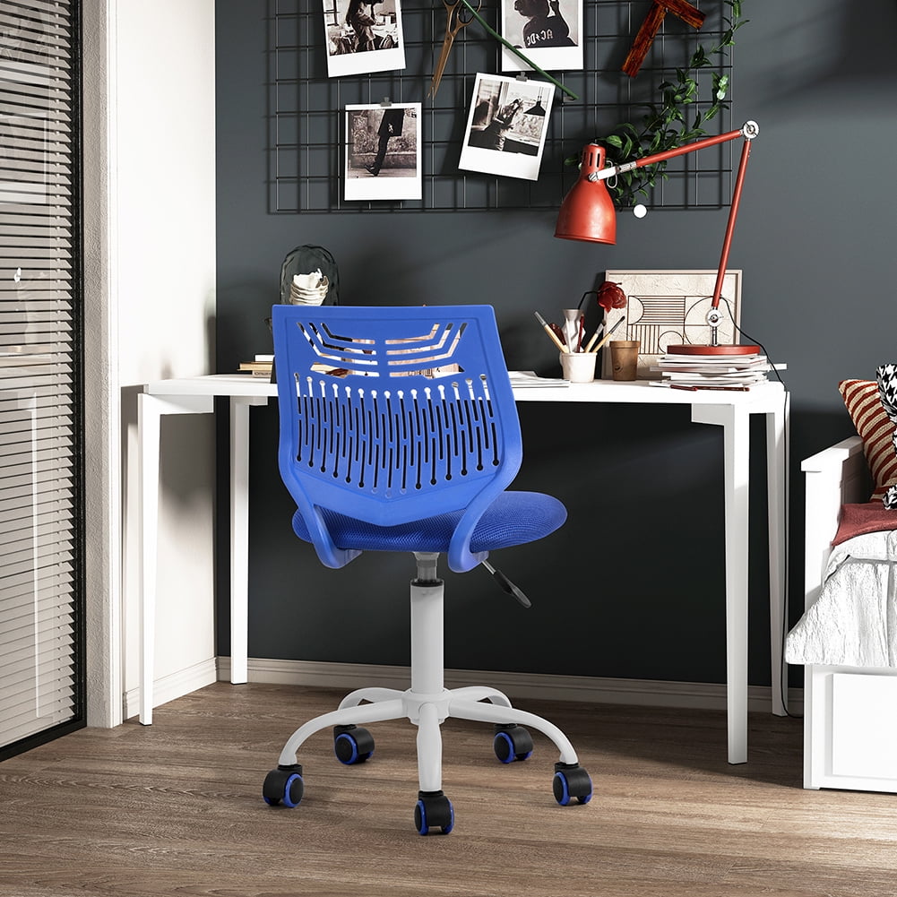 Kepooman Mesh Office Chair, Desk Chair Computer Chair Ergonomic Adjustable Stool, Blue Kepooman Mesh Office Chair, Desk Chair Computer Chair Ergonomic Adjustable Stool, Blue