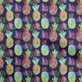 thumbnail image 1 of oneOone Polyester Spandex Multicolor Fabric Pineapple Sewing Material Print Fabric By The Yard 56 Inch Wide, 1 of 6