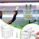 thumbnail image 5 of Set de soporte para cesta colgante para plantas de acuario, portaacrílicos transparentes de ABS en pack de 8 con anzuelos para plantas hidropónicas de acuario y decoración Aquascape, 5 of 9