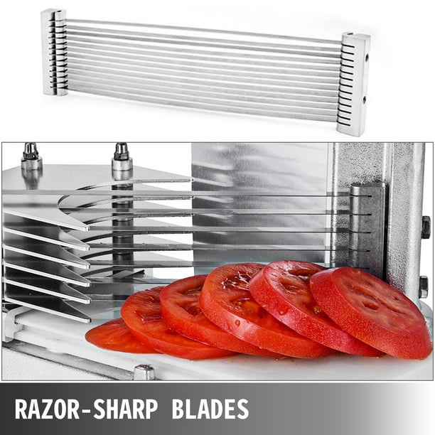 VEVOR Commercial Tomato Cheese Slicer 4.7MM Sharp Blades Kitchen