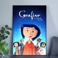 thumbnail image 2 of Coraline Classic Movie Poster, Gift Birthday, Gift For Fan Size 24''x36'' Googate, 2 of 5