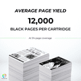 thumbnail image 3 of TCT 034 Black Toner Cartridge 2 Pack - Premium Compatible Replacement for 034 034BK Black, 3 of 6