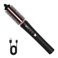 thumbnail image 5 of Cordless Volumizing Hot Brush, Rechargeable 3-in-1 Hair Styler for On-the-Go Styling, Portable Ceramic Ionic Straightener & Curler Comb for Travel, Home & Office, 5 of 15