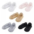 thumbnail image 6 of Cute Baby Girls Socks Newborn Lace Socks Summer Infant Toddler Solid Breathable Invisible Lace Soft Sock Cotton Sock,0-5T, 6 of 7
