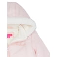 thumbnail image 3 of Pink Platinum Baby Girl Puffer Snowsuit Pram Bunting, 3 of 3
