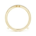thumbnail image 2 of ANGARA Natural Diamond V-Shaped Contour Ring Wrap in 14K Yellow Gold for Women (Size-1.6mm| Color-I-J| Clarity-I1-I2) | April Birthstone, Anniversary, Jewelry Gift for Women | Natural Diamond Ring, 2 of 10
