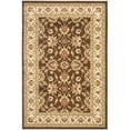 thumbnail image 3 of SAFAVIEH Lyndhurst Miah Floral Border Area Rug, Brown/Ivory, 4' x 6', 3 of 7
