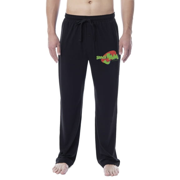 Looney Tunes Mens' Classic Space Jam Logo Movie Sleep Pajama Pants