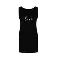 thumbnail image 4 of Ynynloco Plus Size Summer Dresses for Women Casual Crewneck Pleated Babydoll Sleeveless Pockets Beach Tshirt Tank Sundress, 4 of 6