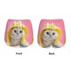 thumbnail image 3 of Balery A Funny Cat Pantalones cortos deportivos para mujer con forro y dos bolsillos, elásticos, para entrenamiento, gimnasio, yoga-Large, 3 of 7
