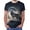 Black, variant on Graphic T Shirt Featuring Howling Wolf Artwork for Everyday Casual Streetwear and Outdoor Activities Men’s Tee