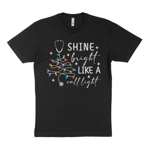 Bright Like a Call Light Shirt Unisex Large Black