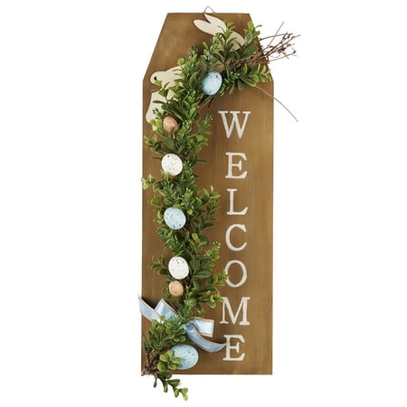 Way To Celebrate Welcome Easter Bunny Sign