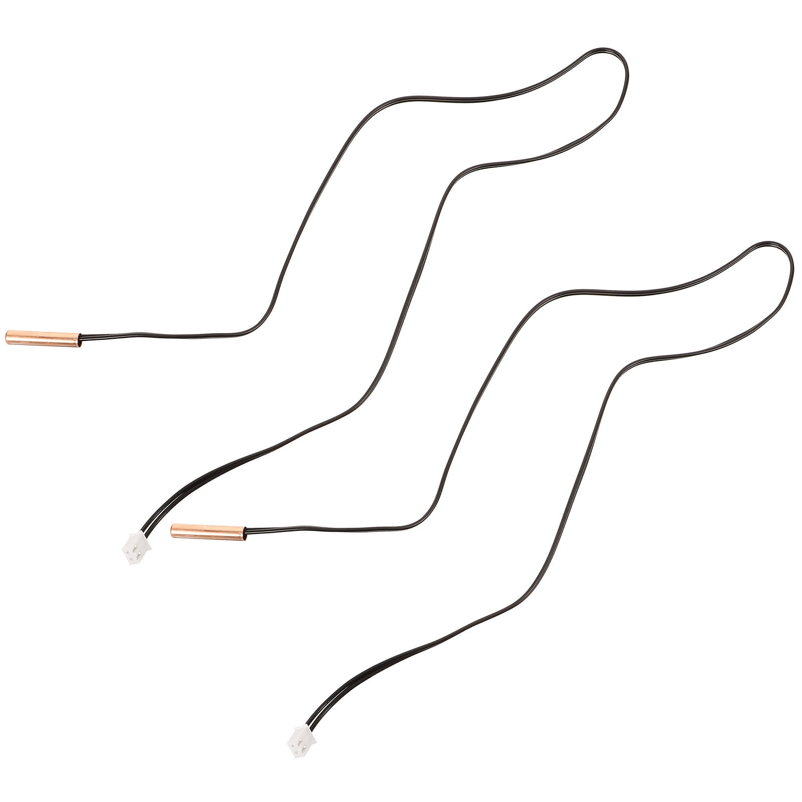 TABLZONE 2-Pack Universal Air Conditioner Temperature Sensor Probe Accessory in Black for Systems