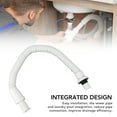 thumbnail image 3 of Downcomer Pipe, Remove Odor  Integrated Flexible Drain Pipe  for Bathroom, 3 of 7