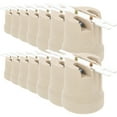 Tersarium 12pcs Candelabra Socket Replacement E27 Screw Lamp Socket
