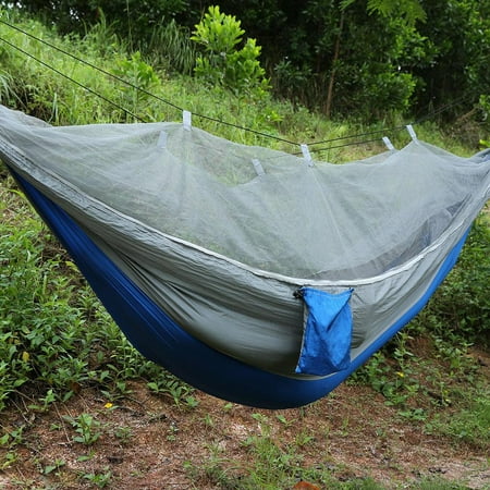 Aramox Double Person Camping Hammock With Mosquito Net for Outdoor Garden Jungle,Camping Tent