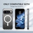 thumbnail image 2 of VENINGO Magnetic for Google Pixel 10 Case / Google Pixel 10 Pro Case Clear Glitter, Compatible with Mag-safe,Transparent Shockproof Slim Sparkly Bumper Cover Phone Case for Women Girls, Clear, 2 of 8