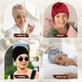thumbnail image 7 of 4 Pcs Cotton Beanie Turban Headwear for Women Soft Cancer Chemo Head Scarf Hats Elastic Covers Wraps for Women's Hair, 7 of 7