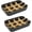 Black, variant on Ddluck 2 pack Black Bamboo Soap Dish,Suitable for Shower Rooms, Bathrooms, Bar Sinks