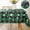 Green Plaid, variant on SASTYBALE St. Patrick’s Day Tablecloth Rectangle, Spill Proof Plaid Table Cloth Printed with Green Shamrock Clovers, Washable Table Cover for Party Picnic Dinner Decor