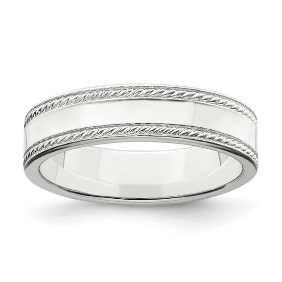 Sterling Silver Band Sz 10