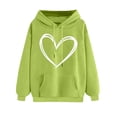 thumbnail image 2 of Neewe Womens Oversized Hoodies Fleece Sweatshirts Fall Fashion 2025 Pullover Sweaters Winter Clothes, 2 of 8