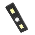 thumbnail image 2 of Luz de noche Rotando ABS Linterna Armario Armario Armario Potente Brillo Iluminación Herramienta Luces Hogar Suministro Camping Negro Inevent HA028220-02B, 2 of 7