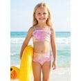 thumbnail image 2 of Girls Two Piece Swimsuits Mermaid Swimsuit for Girls Cute Bathing Suits Girls Bathing Suits Size 7-8 Pink, 2 of 6