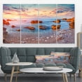 thumbnail image 1 of Mediterranean Sea Sunrise - Seashore Photography Canvas Print, 1 of 3