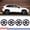 matter black, variant on 17 inch Hubcaps for 2019-2025 Toyota RAV4 Snap-On Black Matte, ABS&PC Steel Wheel Rim Covers for Steel Wheels (4 Pack)