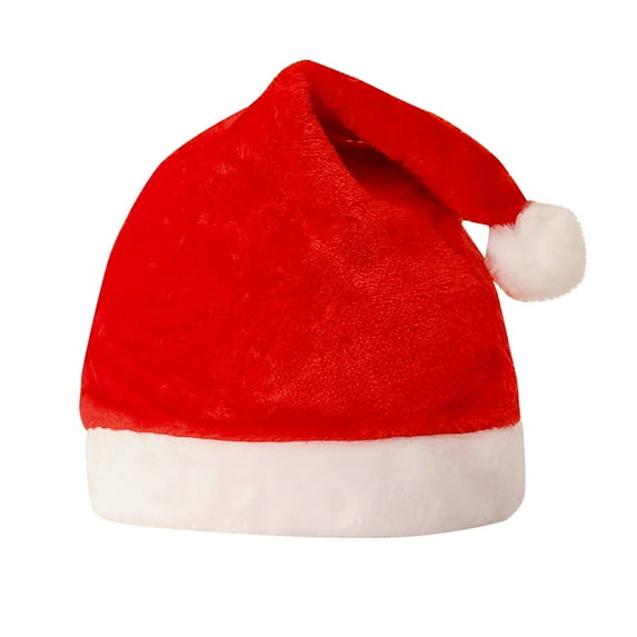 VerPetridure Unisex Christmas Decoration Outdoor Antler Plush Cute Christmas Hat