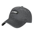thumbnail image 3 of ZICANCN Moving Explosive Text Adjustable Baseball Cap Women , Hats for Men Adult Washed Cotton Denim Baseball Caps Fashion Deep Heather, 3 of 6