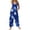 #01Dark Blue, variant on Casual Jumpsuits for Women Halloween Bat Pumpkin Ghost Cute Print Women's Jumpsuits Rompers Overalls Yellow M