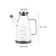 thumbnail image 3 of Dispensador de aceite de oliva, vidrio borosilicato y acero inoxidable, 550 ml, para guardar aceite y vinagre en la cocina, 3 of 7