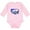 AD-Pink, variant on Inktastic Baseball Stars Boys or Girls Long Sleeve Baby Bodysuit