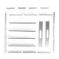 thumbnail image 1 of Enjoliveur de Sortie de Console, 22pcs Console de Climatisation Console Couvercle de Ventilation Console Évent Garniture Performance Entraînée, 1 of 5