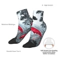 thumbnail image 6 of Naloa Flamingo On The Jungle Ankle Socks for Women Non Slip Socks No Show Socks Classic Low Cut Casual Socks Casual Socks, 6 of 7