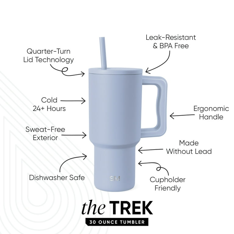 Simple Modern 30 fl oz Insulated Stainless Steel Trek Tumbler with