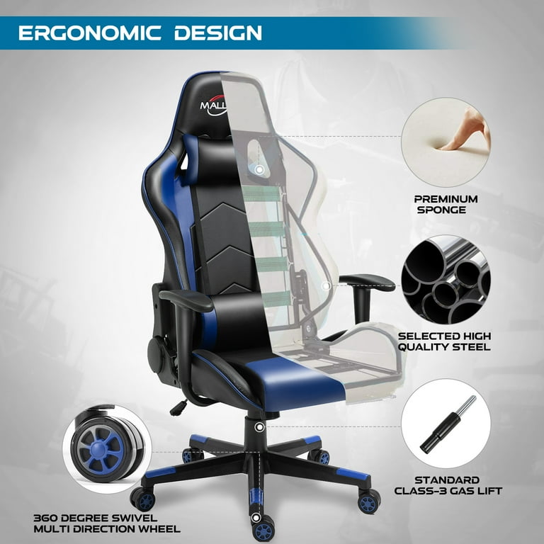 Polar Aurora Gaming Chair Computer Racing Style Video Chairs with