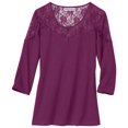 thumbnail image 1 of Atlas For Women - Jersey Encaje para Mujer (Burdeos), 1 of 3