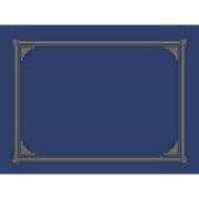 Limited Papers (TM). Certificate Folder, Cover, 9.5 x 12.3/4 Inch Folded, with Die Cut Corners, Designed to Hold Letter Size 8.5 x 11 Inch, 8 x 10 Inch, and A4 (8.27 Inch x 11.66 Inch) (Black)