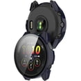 thumbnail image 2 of KOMI Compatible avec Garmin Forerunner 265S Étui de Protection, Étui de Protection PC Résistant aux Rayures avec Protecteur d'Écran en Verre Trempé HD pour Garmin Forerunner 265S (Pas 265)(Bleu), 2 of 5