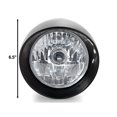 thumbnail image 4 of Krator Motorcycle Custom Black Headlight Head Light Compatible with Suzuki Boulevard S40 S50 S83, 4 of 6