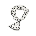 thumbnail image 1 of INSPIRE CHIC Bufanda Fina para Mujeres, Pañuelos de Twill, Pañuelo de Doble Cara, Blanco, 1 of 4